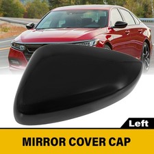 Driver Left Side Mirror Cover Cap For 2018-2026 2026 HONDA ACCORD Gloss Black
