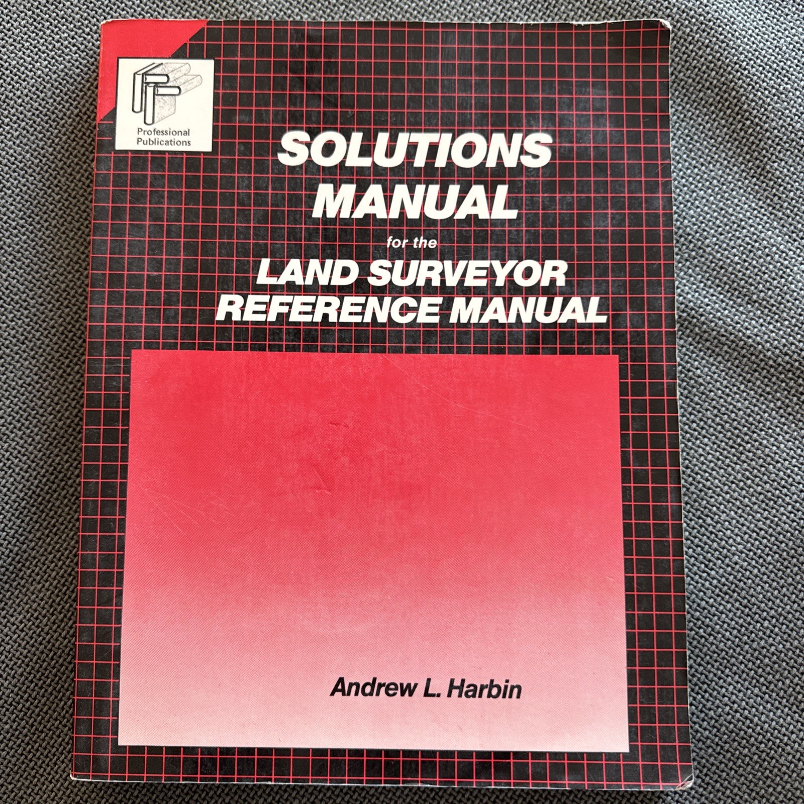 Solutions Manual For The Land Surveyor Reference Manual Book Harbin 1985 Study