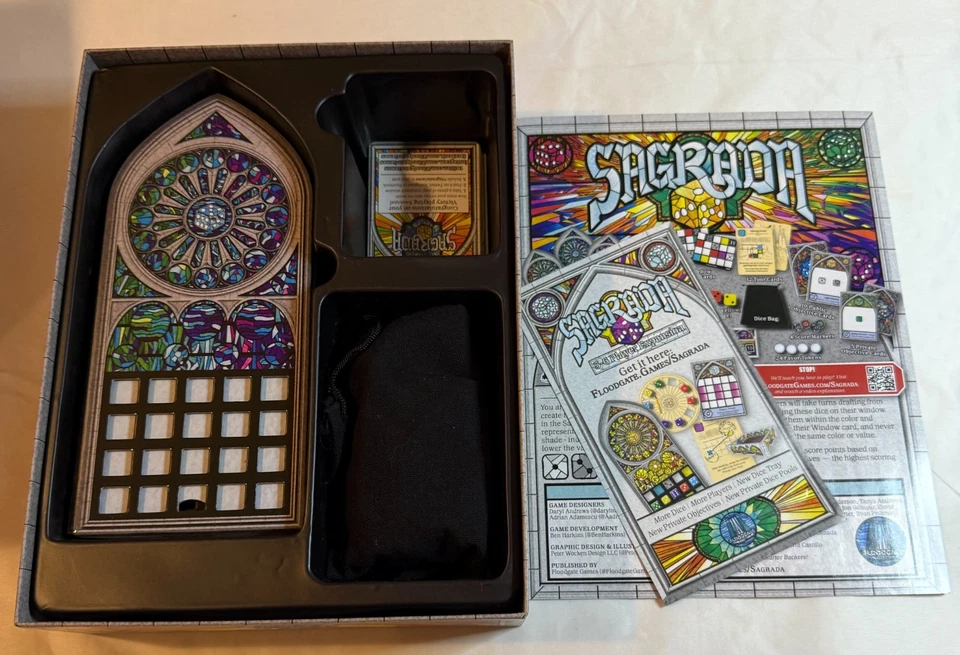 Juego de mesa Sagrado - Dibujo de dados y elaboración de ventanas - Completo Foto 3 de 3