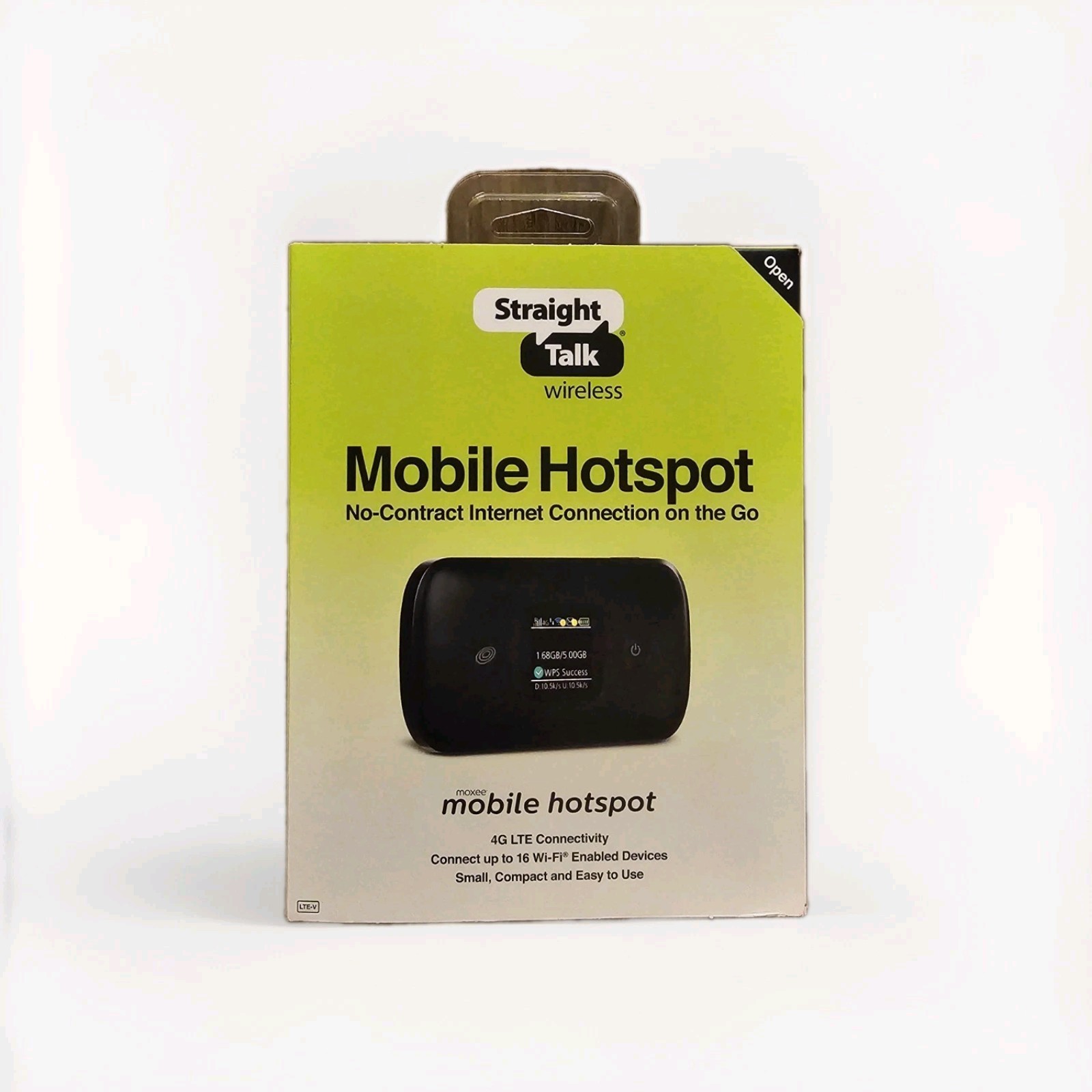 Straight Talk Moxee Mobile Hotspot 4G LTE Unlocked Wi-Fi Connects 16 Devices
