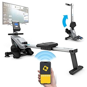 BLUEFIN FITNESS ROWER MACHINE BLADE HOME GYM FOLDABLE MAGNETIC - Scratch & Dent