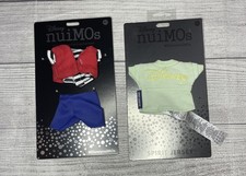 Disney nuiMOs Wardrobe Essentials Vest Top  Blue Pants  Mint Spirit Jersey Lot