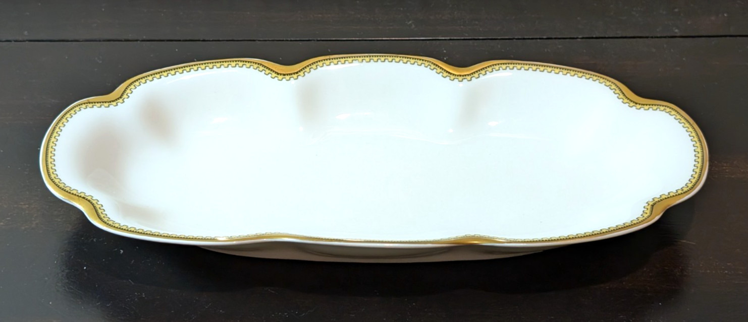 Haviland & Co Limoges France Anjou Collection Porcelain Vegetable Serving Dish