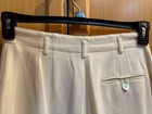 Liz Claiborne Collection Ivory Pleated Lined  Dress Pants-High Waist, Women's 8 — photo 5