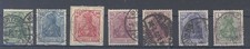 Dt. Reich, gestempelter Posten aus 140-53 mit 144-49 I, gepr&uuml;ft (9679)
