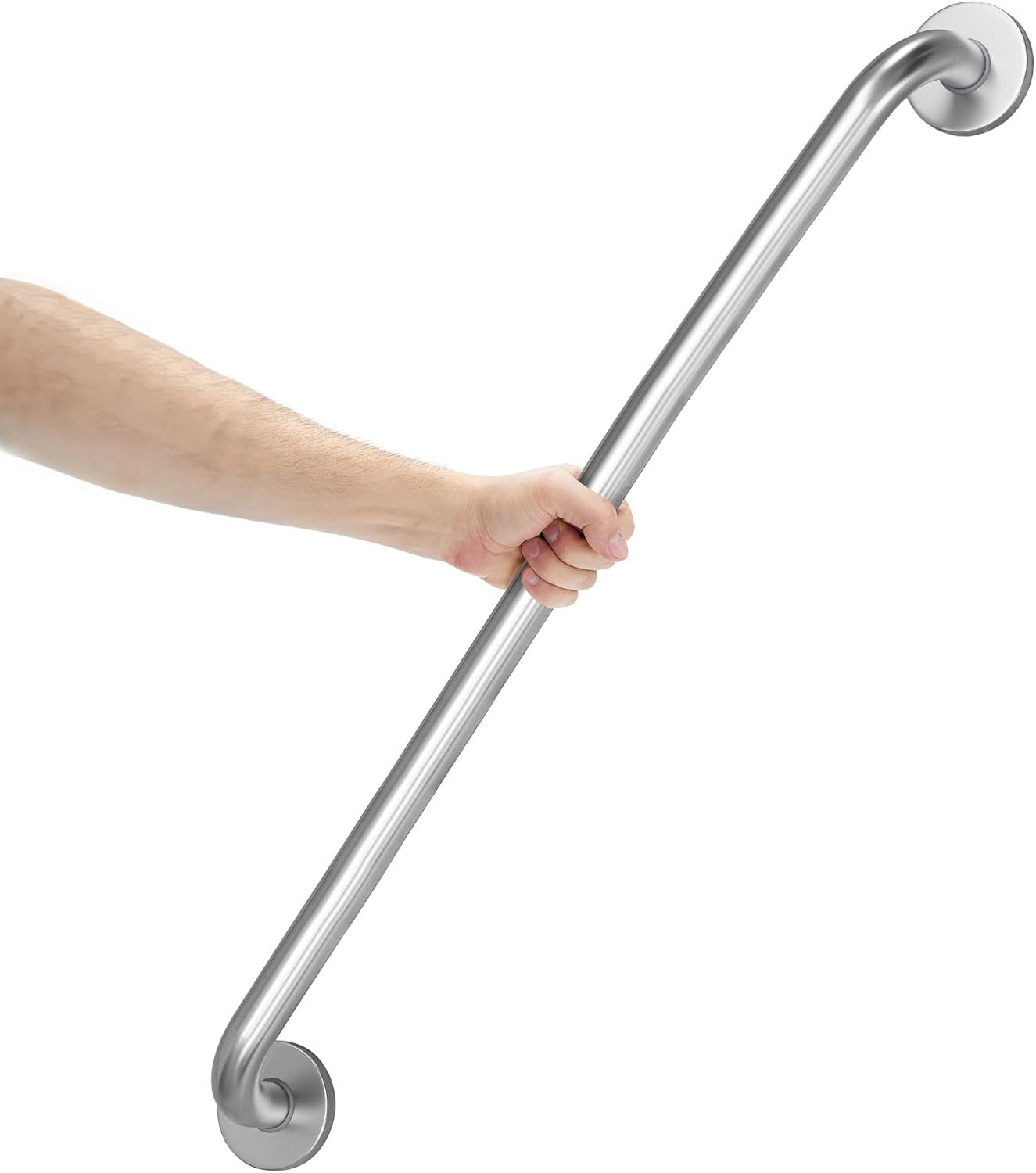 🔥 12" Shower Grab Bar Stainless Steel Safety Handle &ndash; Anti-Slip, 500 lbs