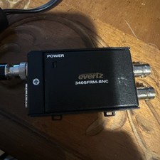 Evertz 3405FRM-BNC Fiber Optic SFP BNC Mini Frame -single slot-