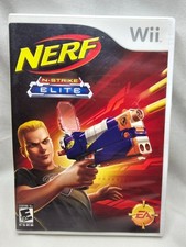 Nerf N-Strike Elite (Nintendo Wii, 2009) With Manuals - Working ( Pre Owned )