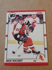 Rick Tocchet Philadelphia Flyers 1990-91 Score Canadian #80 NHL Hockey Card PHI 
