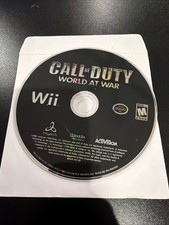 Call of Duty: World at War - Nintendo Wii Loose Disc Only - CoD WAW Tested Works