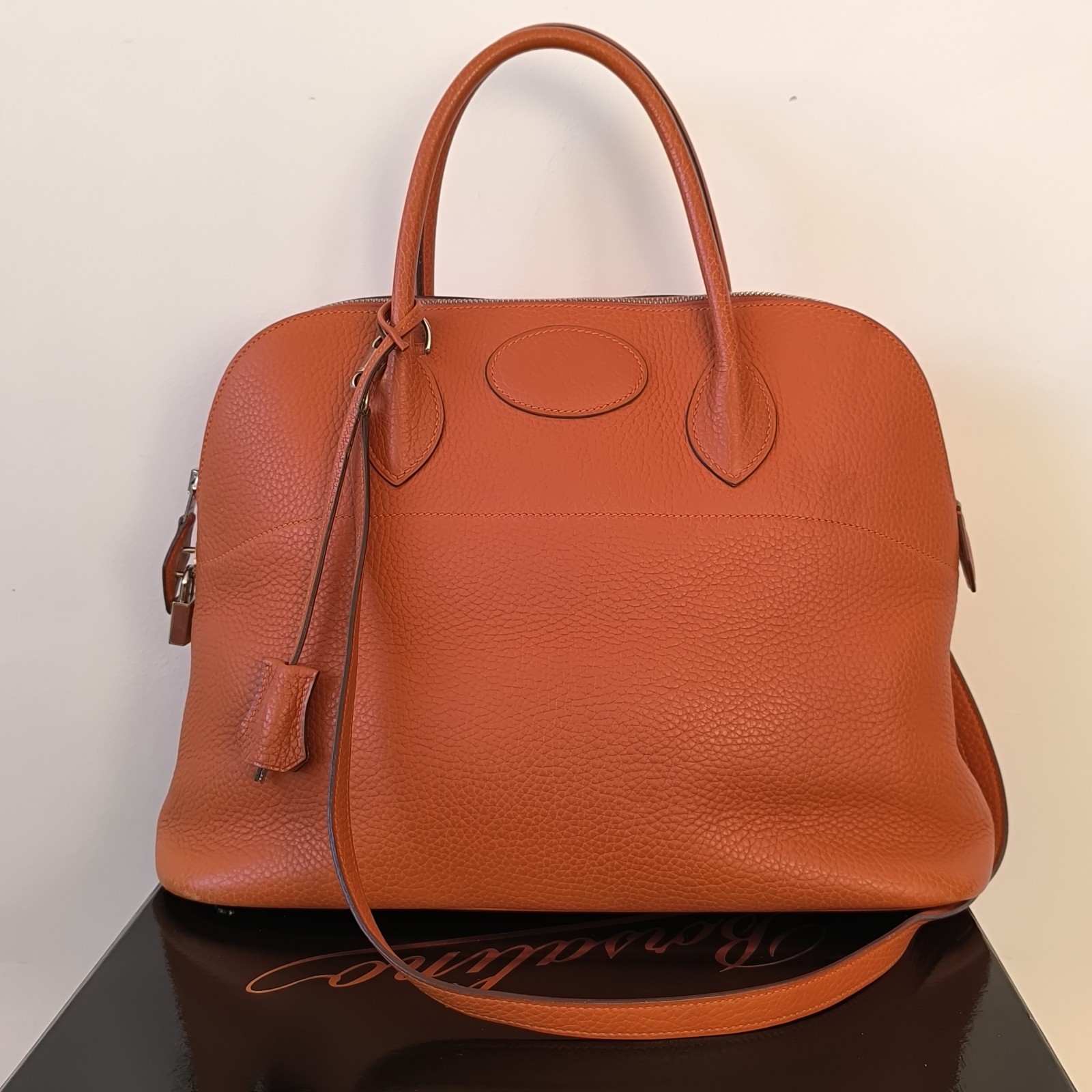 Hermès Hermes Bolide 35 (□I Square Stamp / 2005 Production)
