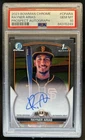 2023 Bowman Chrome Rayner Arias Auto 1st Prospect #CPA-RA Giants PSA 10