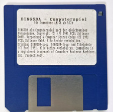 ✅✅✅ *** Original Commodore Amiga Spiel: DINGSDA - Computerspiel *** ✅✅✅