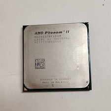 AMD Phenom II X4 965 3.4GHz Socket AM3 6MB Quad Core 125W HDZ965FBK4DGM CPU