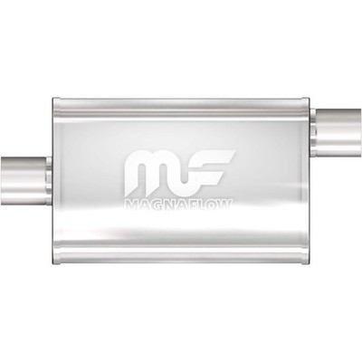 MagnaFlow 11226 - Straight-Through Performance Muffler; 2.5in. Center/Offset; 4x