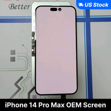 Original OEM iPhone 14 Pro Max LCD Replacement Screen Digitizer Grade B/C Tested