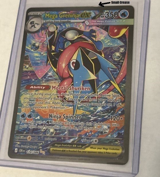 Mega Greninja ex 2026 Mega Evolution: Chaos Rising #116/86 Special