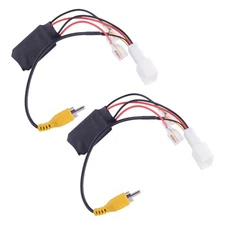 2Pcs Reverse Camera Retention Wiring Harness Cable Connector Fit For Toyota hm