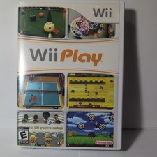 Wii Play Nintendo Wii Sports Game Disc, Case and Manual! 