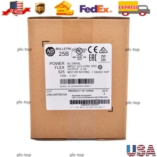 Allen-Bradley 25B-D4P0N104 NEW  PowerFlex 525 1.5kW 2Hp AC Drive US Free Tax