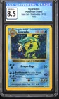 1999 POKEMON BASE SET SHADOWLESS GYARADOS CGC 8.5