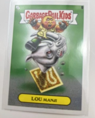 2022 Topps Garbage Pail Kids Book Worms Gross Adaptations #9 Lou Manji