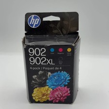 New HP 902 902xl Black, Yellow, Cyan and Magenta Ink Cartridge
