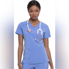 Dickies EDS Essentials Scrubs Tops w/Four-Way Stretch and Moisture Wicking 6X