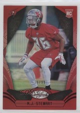 2018 Certified Rookies Mirror Red 76/99 MJ Stewart #189 0e3