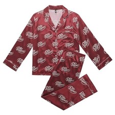 Unisex Dr. Pepper Unisex Pajama Pants Sets - Soft Stretchy Printed