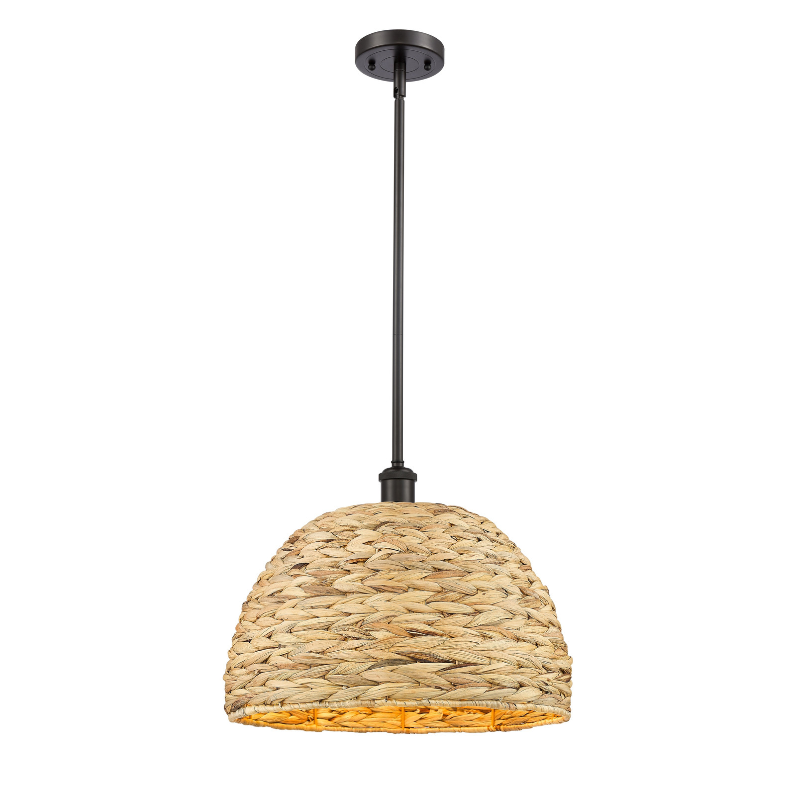 Innovations Lighting Woven Rattan - 1 Light 16