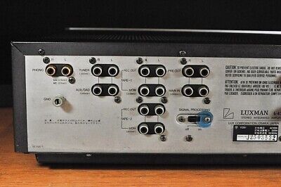 LUXMAN L-430 Luxury Integrated Amplifier Vintage Operation LUXMAN L-430 Luxury Integrated Amplifier Vintage Operation
