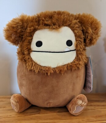NEW Squishmallow Benny Bigfoot 7  Five Below Exclusive Gold Sparkle Hair BNWT