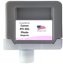 Compatible Canon PFI-301PM IPF-301 Photo Magenta 330ml iPF8000/8100, 9000/9100