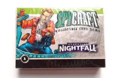 SPYCRAFT OPERATION NIGHTFALL - BANSHEE NET Deck - AEG - New & Sealed CCG Deck!