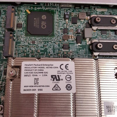 メモリー⑩ HP 4 CORE M710X SERVER CARTRIDGE CARD 862546-001 PreInstalled 8GB