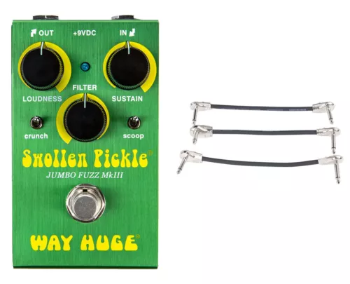 Way Huge WM41 Swollen Pickle Smalls + Gator Patch Cable 3 Pack