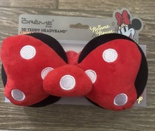 THE CREME SHOP DISNEY MINNIE MOUSE 3D LIMITED EDITION TEDDY HEADYBAND HEADBAND