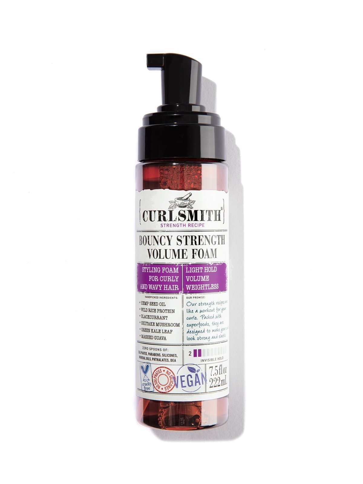 Curlsmith Bouncy Strength Volume Foam: Il Segreto per Ricci Forti