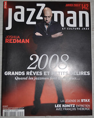 Jazzman 142 (Januar 2008) Joshua Redman, Stax, Lee Konitz