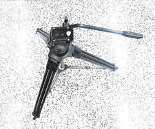 SACHTLER-MUNCHEN FLUID HEAD TRIPOD AND PLASTIC TRAVEL TUBE VIDEO10 USED