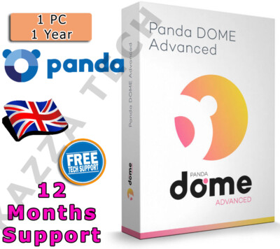 PANDA DOME ADVANCED Security 2022 1 PC USER 1 YEAR! Activation UK License Key