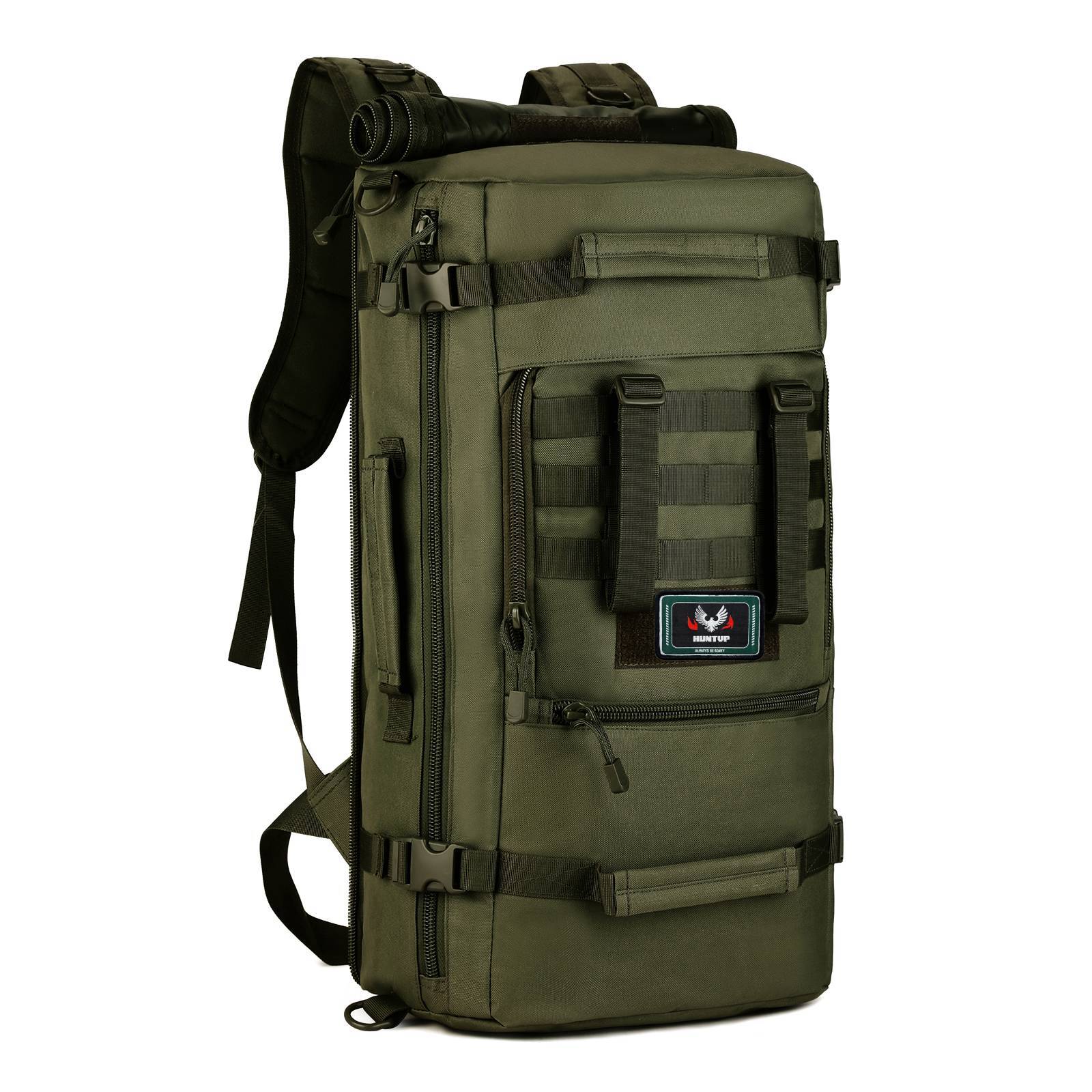 50L Military Tactical Backpack Large Molle Rucksack Outdoor Travel
