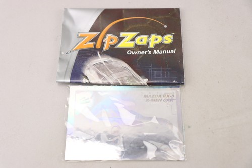 Radio Shack Zip Zaps Marvel X-Men Mazda RX-8 Micro RC Car Cyclops w/Box, Manual+ - Picture 6 of 10