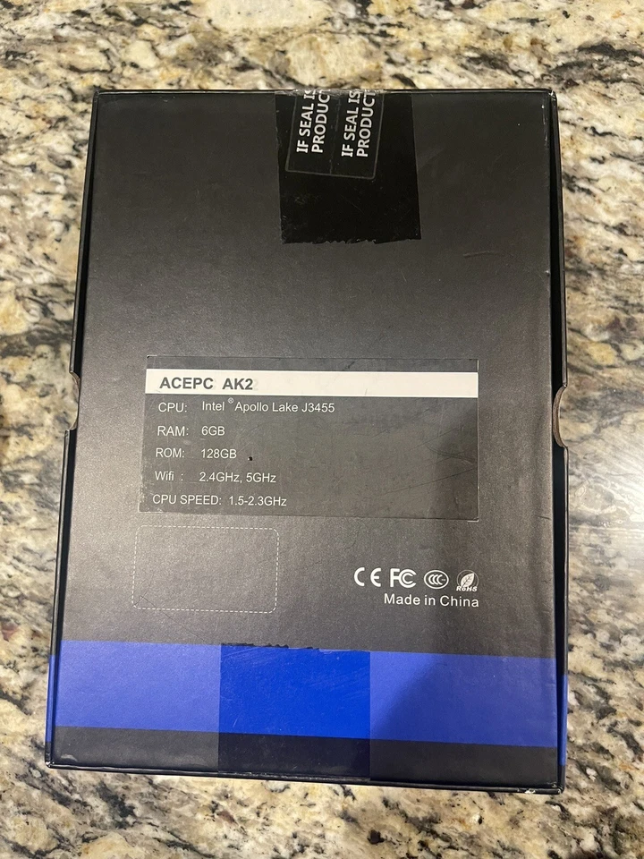 ACEPC Mini PC AK2 Apollo 6GB Ram 128GB SSD WIFI/ETH - Image 2 of 3