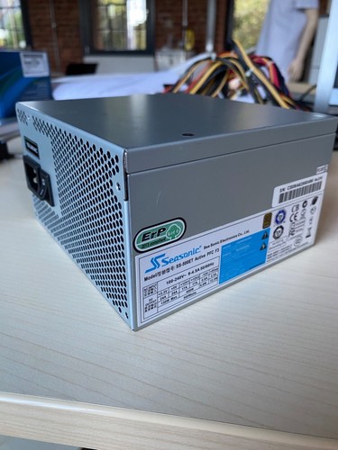 Seasonic SS-500ET Active PFC 500W PC Computer Netzteil Power Supply 20+4 Pin 24