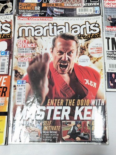 Martial Arts Illustrated Magazine Bundle - Set of 9 - Assorted Years - Foto 5 di 13