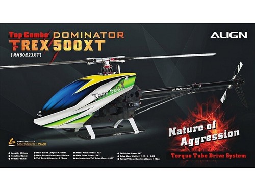 Align T-Rex 500X Super Combo Helicopter Kit [AGNRH50E17X] | eBay