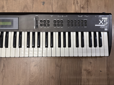KORG X5 シンセサイザー　ジャンク KORG X5 Music Synthesizer Black keyboard Music Instruments | eBay