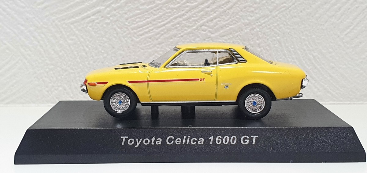 1/64 Kyosho TOYOTA CELICA 1600GT TA22 YELLOW Limited Edition